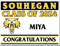 Souhegan Class of 2024 Senior Lawn Sign