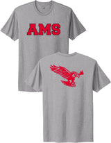 AMS - NL Cotton Short Sleeve Tee AMS -Eagle Back