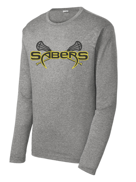Souhegan Lacrosse Practice Shirt- Long Sleeve Sport-tek- Sticks Logo** Limited Quantities